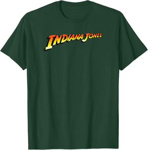 Indiana Jones Raiders Of The Lost Ark Indiana Jones Logo T-Shirt - T-Shirt | Forest
