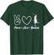 Blue-footed Booby Seabird Peace Love Boobies T-Shirt - T-Shirt | Forest