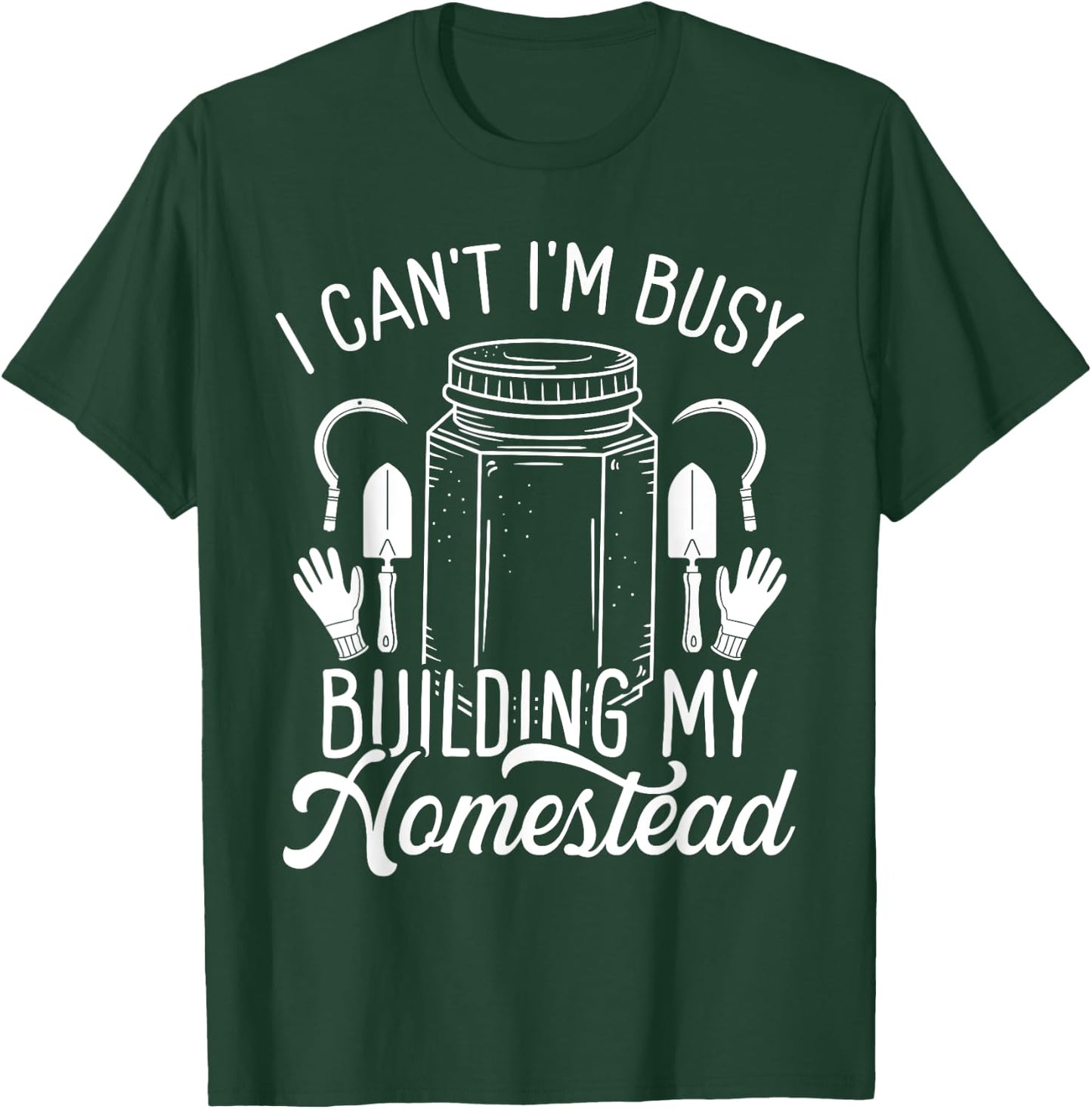 Homestead Cooking Canning Season Homegrown Homesteading T-Shirt - T-Shirt | Forest
