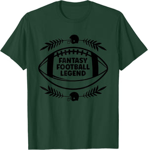 Fantasy Football Legend: The Ultimate Fan T-Shirt - T-Shirt | Forest