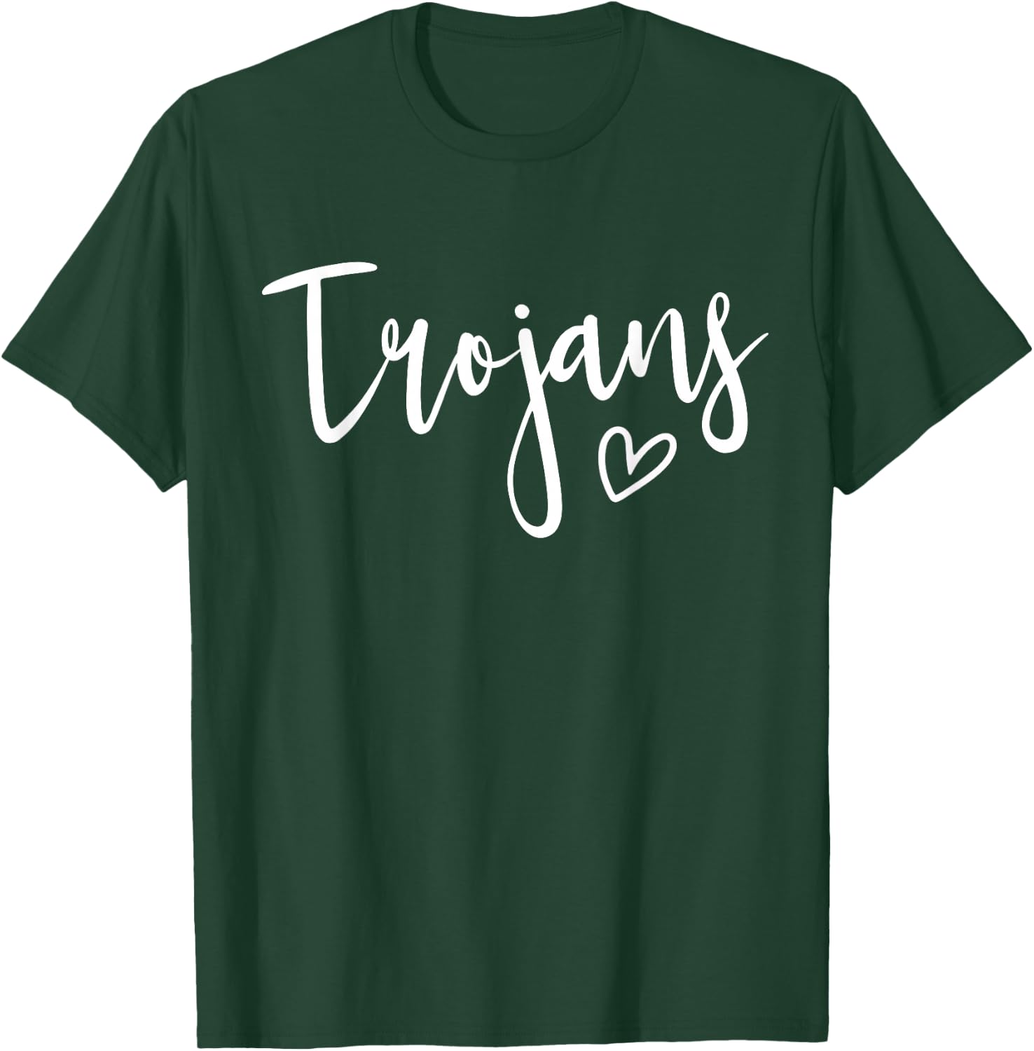Trojans High School Trojans Sports Team Women's Trojans T-Shirt - T-Shirt | Forest
