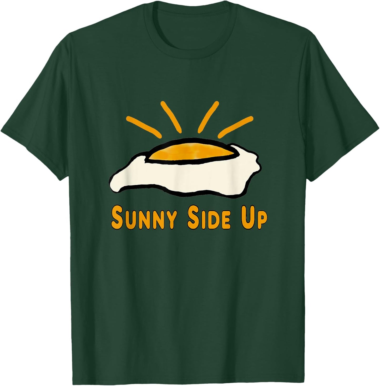 Fried Egg - Sunny Side Up T-Shirt - T-Shirt | Forest