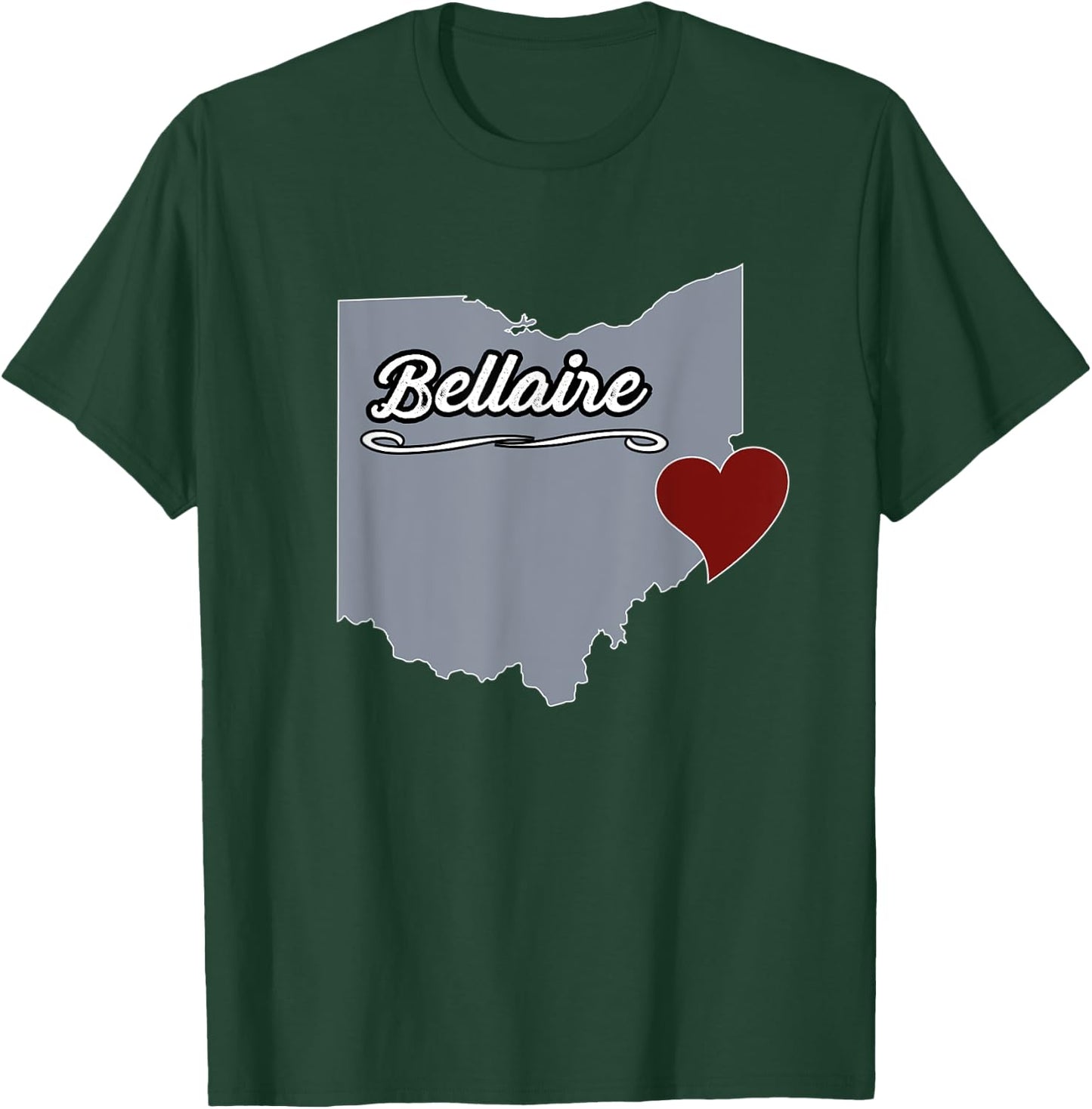 BELLAIRE - Ohio | OH City State USA - Cute Souvenir T-Shirt - T-Shirt | Forest