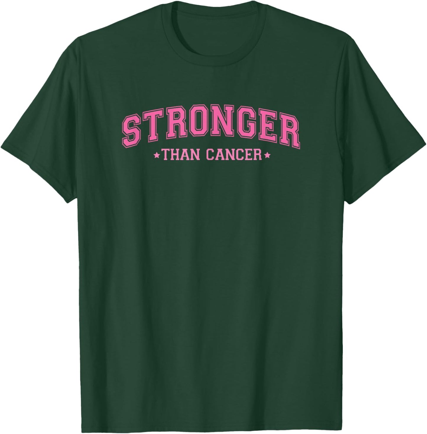 Pink Ribbon Breast Cancer Awareness Support Squad T-Shirt - T-Shirt | Forest