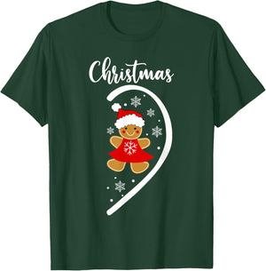 Merry Xmas Matching Christmas Pajama Black Short Sleeve Small -Adults T-Shirt - T-Shirt | Forest