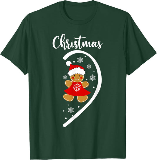 Merry Xmas Matching Christmas Pajama Black Short Sleeve Small -Adults T-Shirt - T-Shirt | Forest