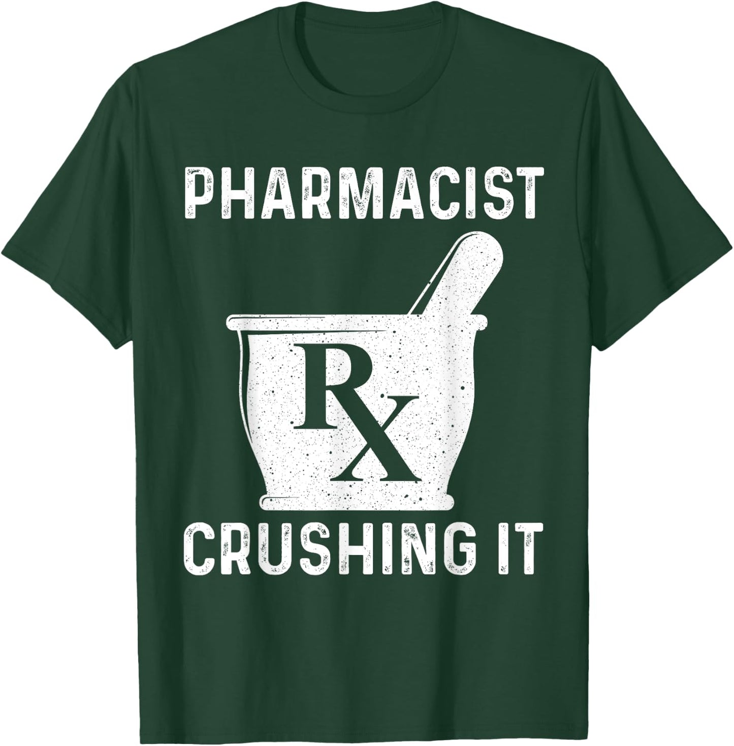 Funny Pharmacist Design Women Pharmacy Technician T-Shirt - T-Shirt | Forest