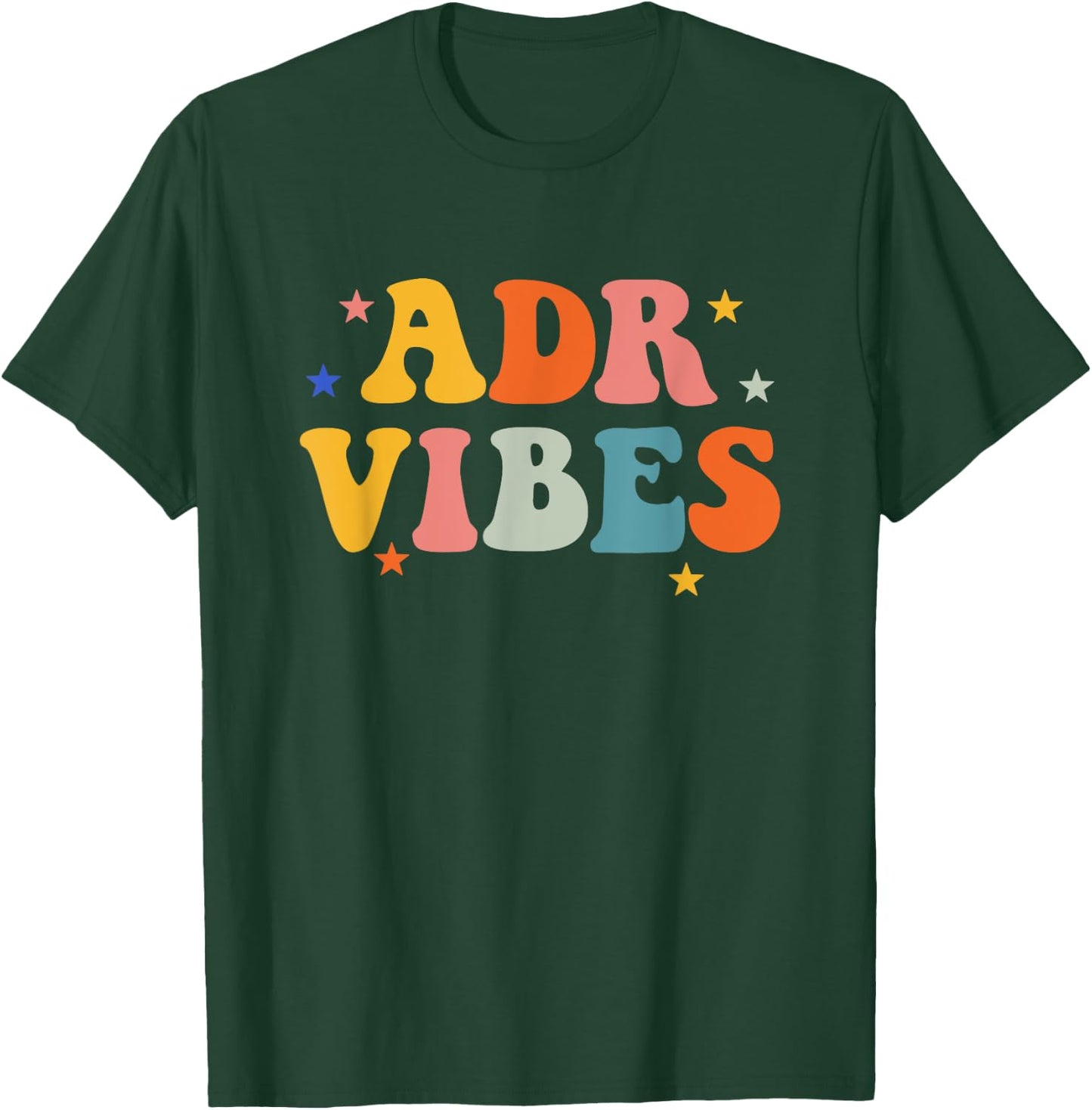 Vet Tech ADR Vibes Veterinarian Veterinary Assistant T-Shirt - T-Shirt | Forest