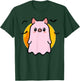 Cute Pig Ghost Kawaii Halloween T-Shirt - T-Shirt | Forest