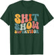 Cool S.h.i.t Show Supervisor Mom Boss Manager Groovy T-Shirt - T-Shirt | Forest