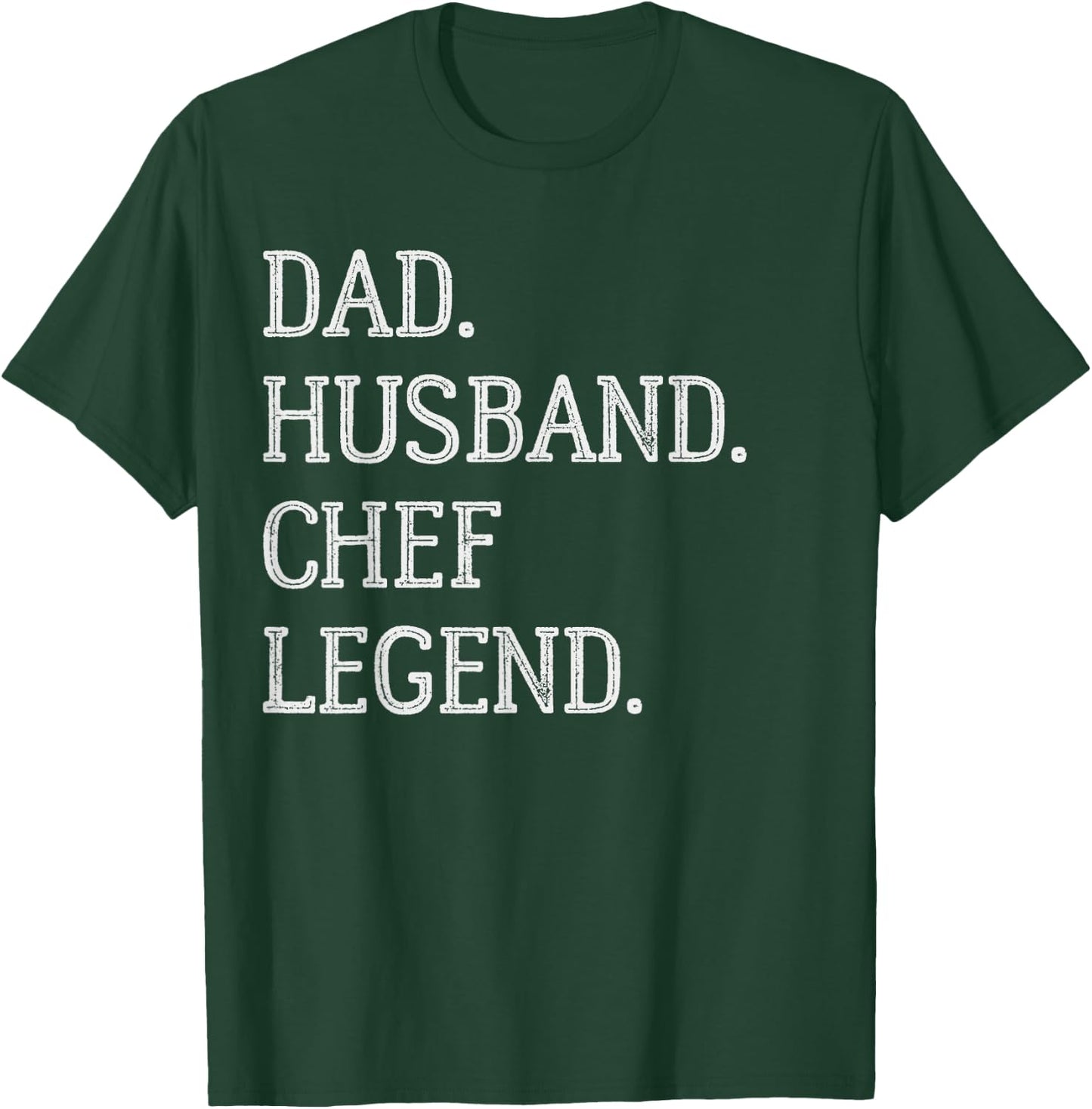 Dad Husband Chef Legend Chef Dad T-Shirt - T-Shirt | Forest