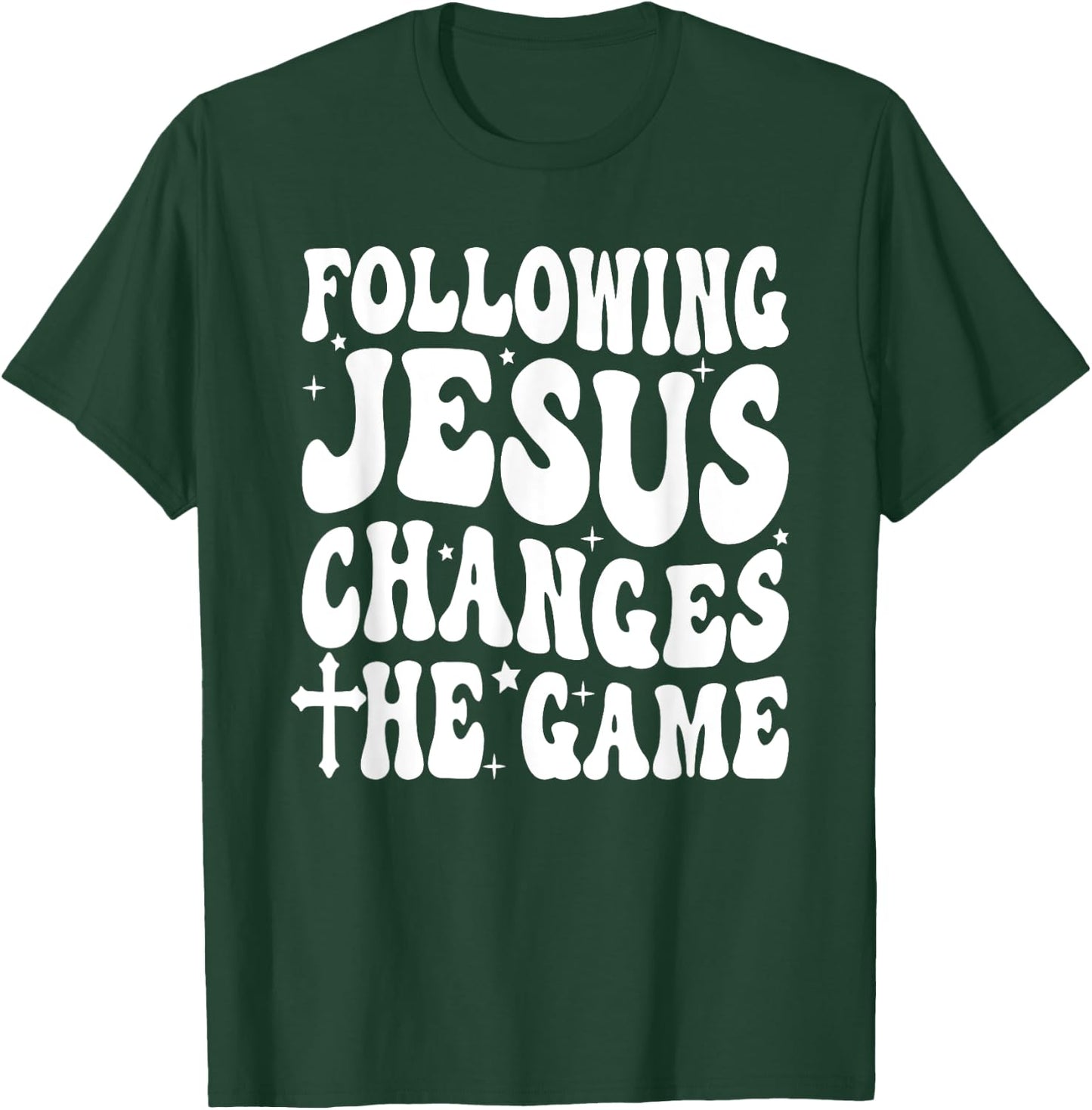 Following Jesus changes the Game T-Shirt - T-Shirt | Forest
