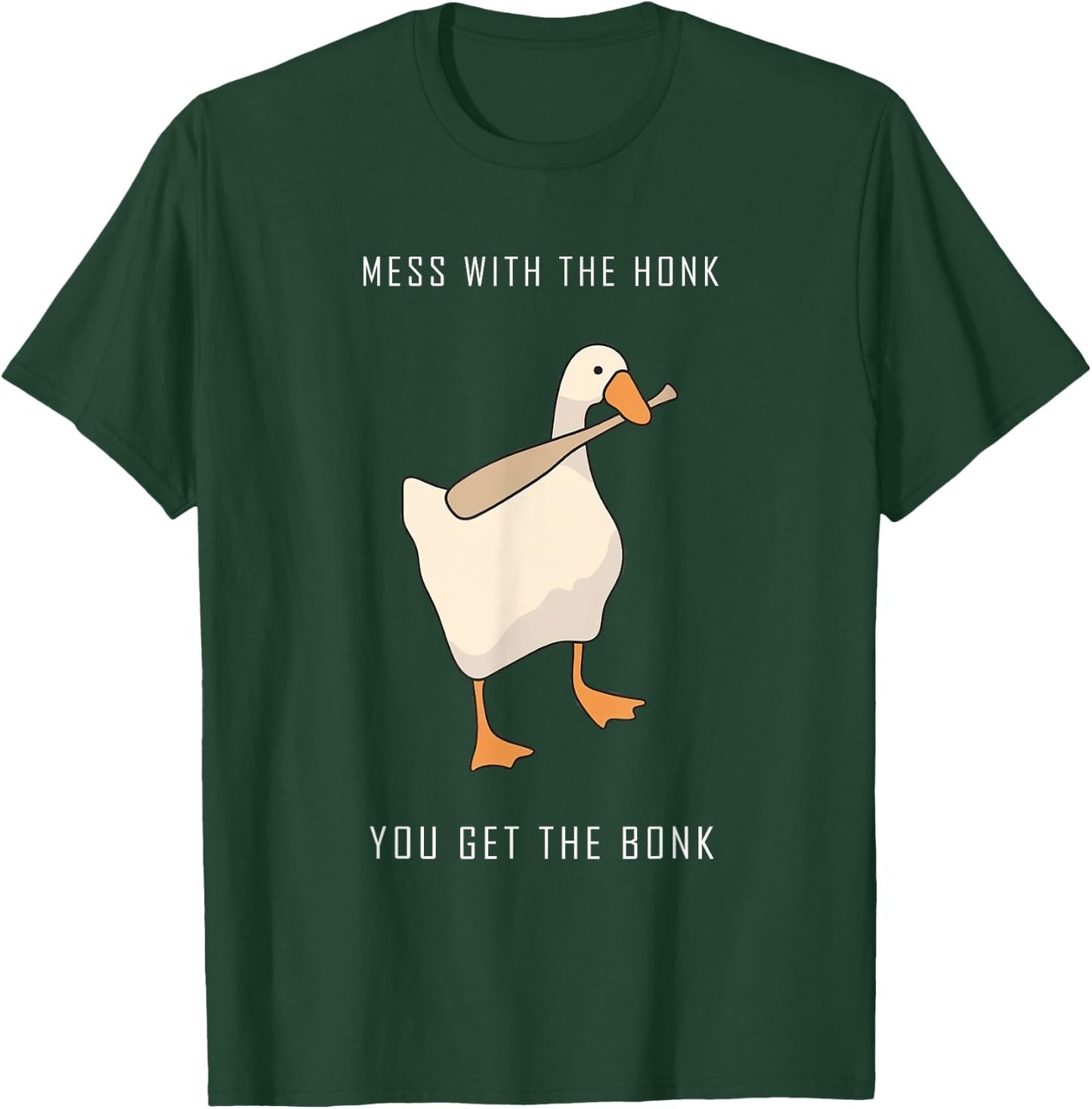 Untitled Goose Game Funny Family Gaming T-Shirt - T-Shirt | Forest