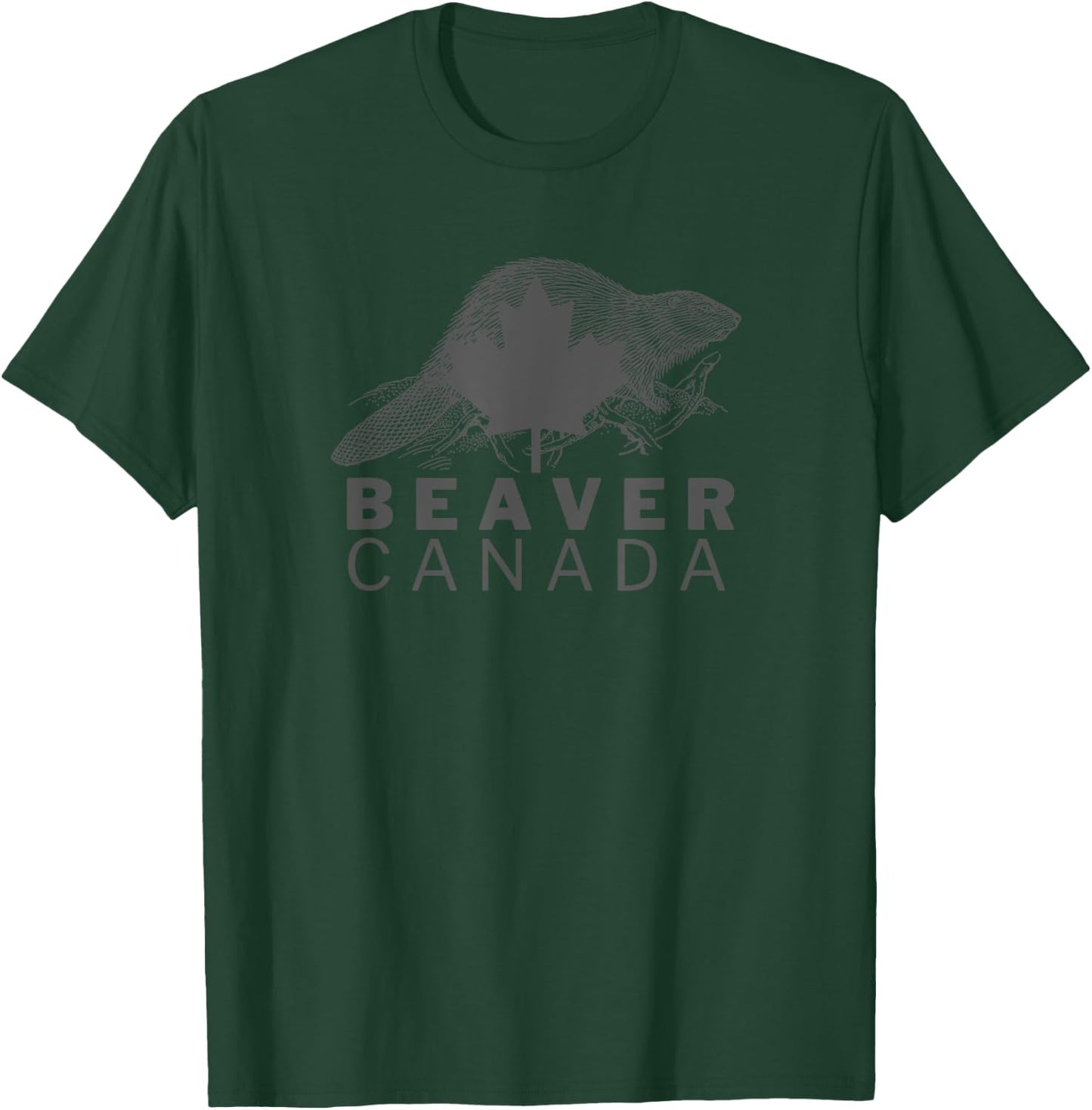 Canadian Beaver T-Shirt - T-Shirt | Forest
