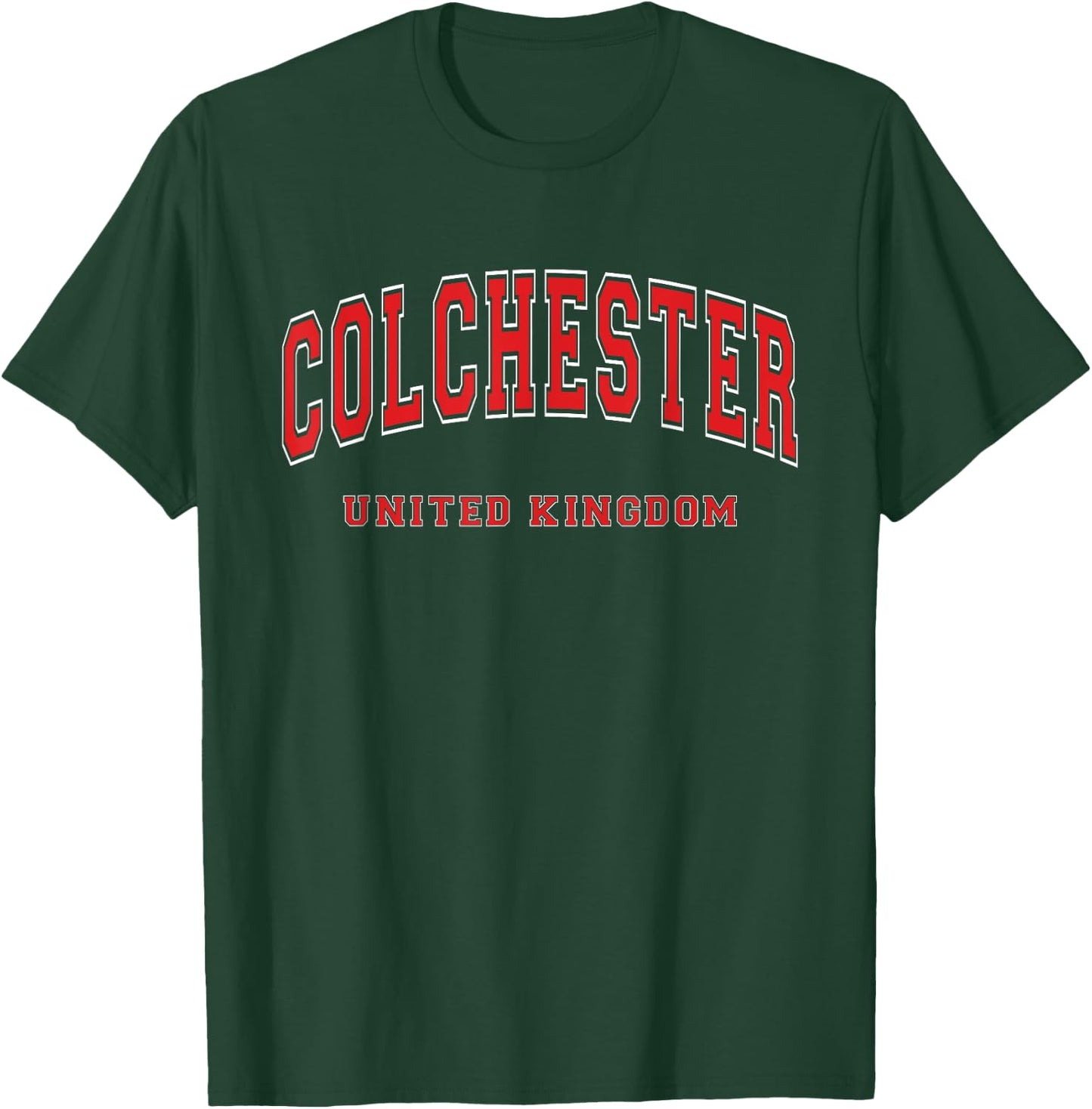 Colchester United Kingdom City T-Shirt - T-Shirt | Forest