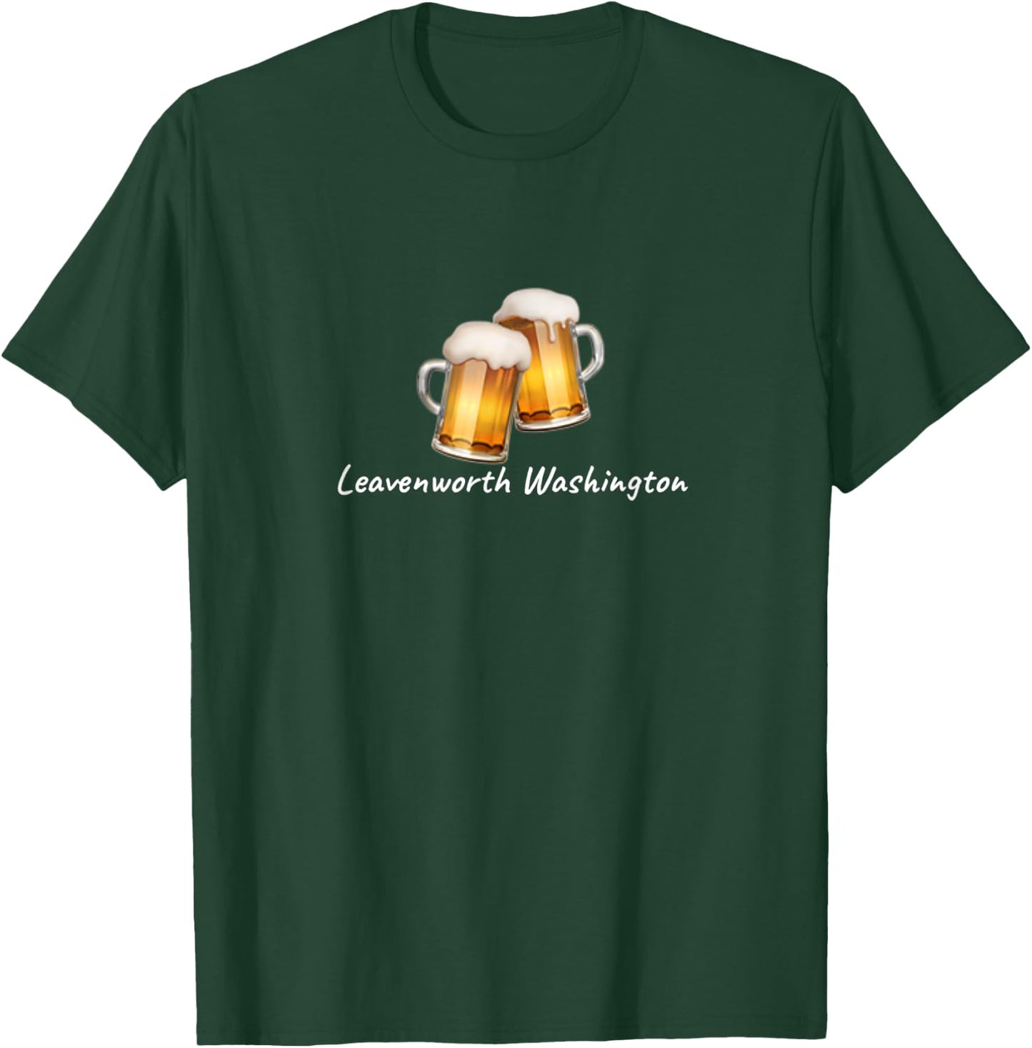 Leavenworth Washington | Beer T-Shirt - T-Shirt | Forest