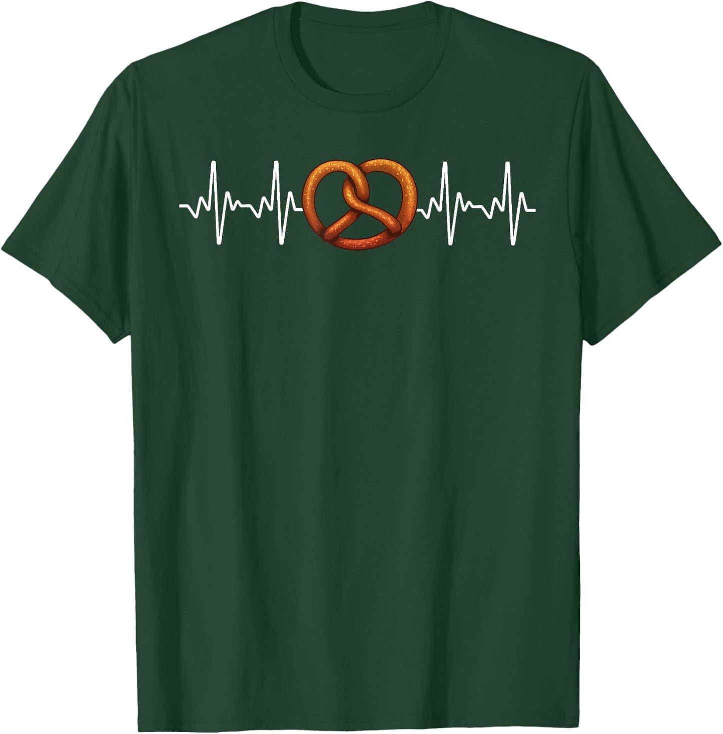 Funny Pretzel Art Women Hard & Soft Pretzel Lover T-Shirt - T-Shirt | Forest