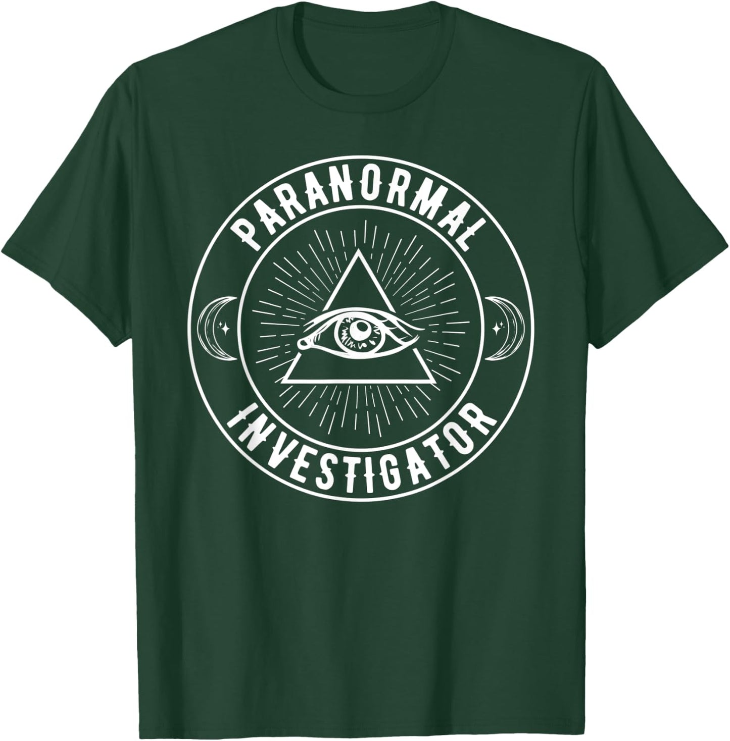 Ghost Hunting Paranormal Investigator T-Shirt - T-Shirt | Forest