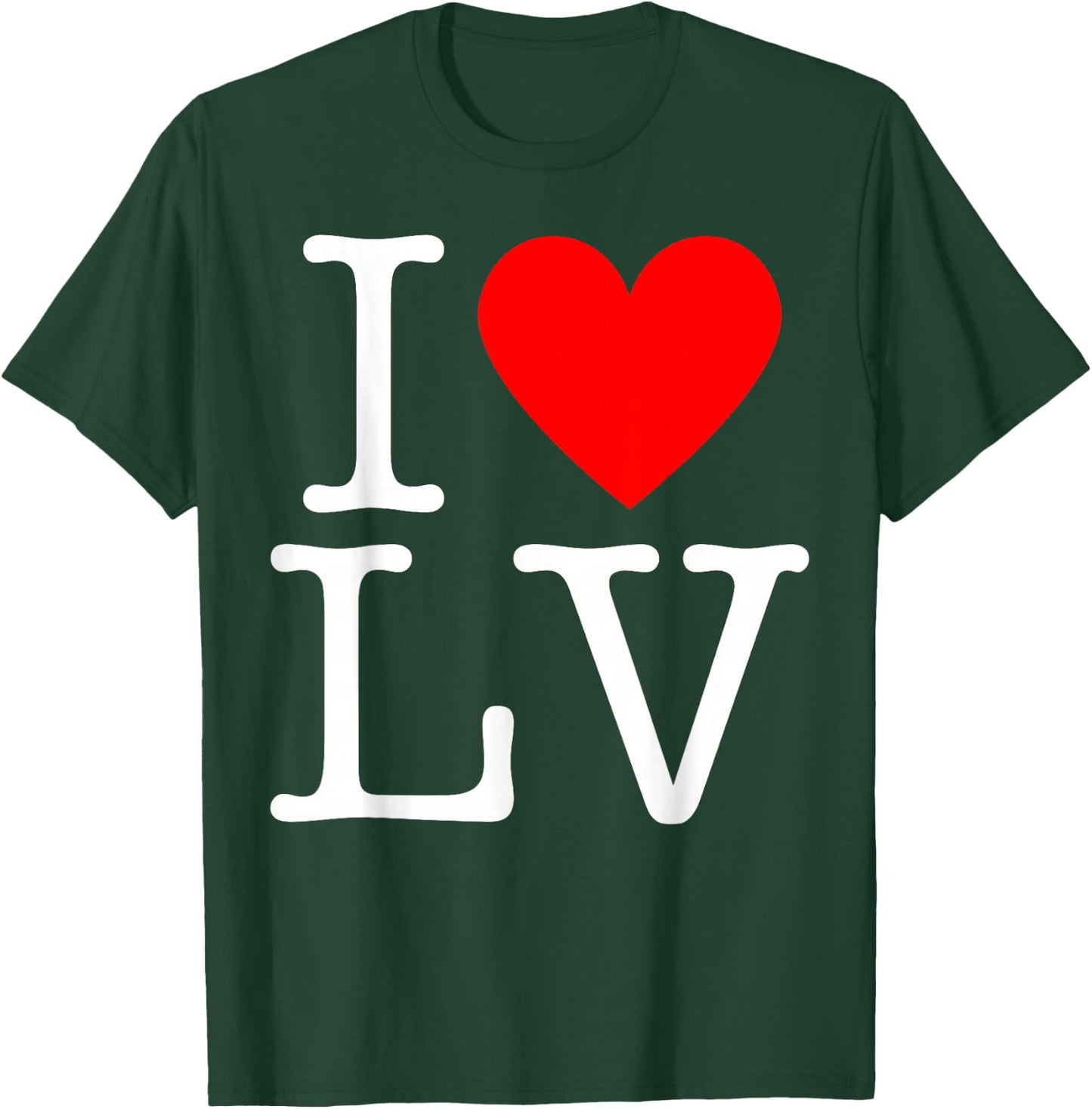 I Heart Las Vegas - I Love LV T-Shirt - T-Shirt | Forest