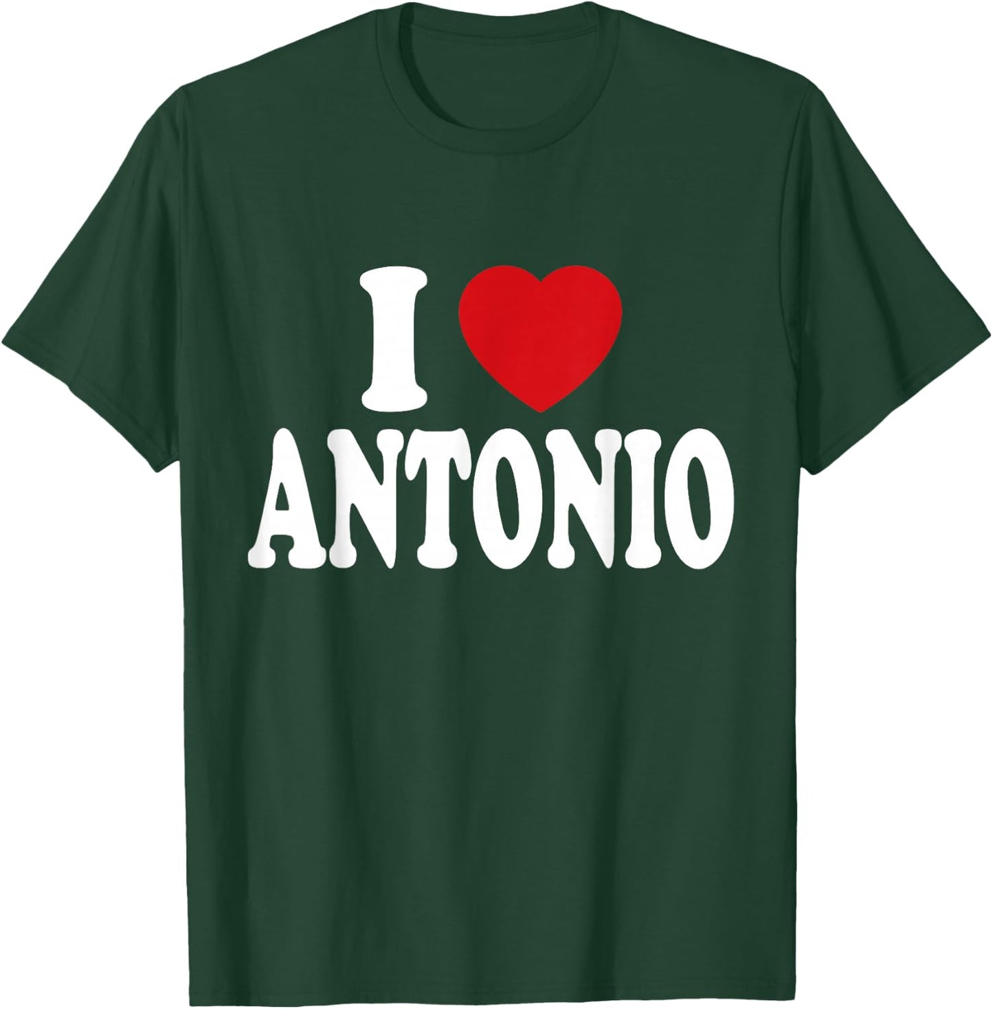 I Heart Love Antonio T-Shirt - T-Shirt | Forest