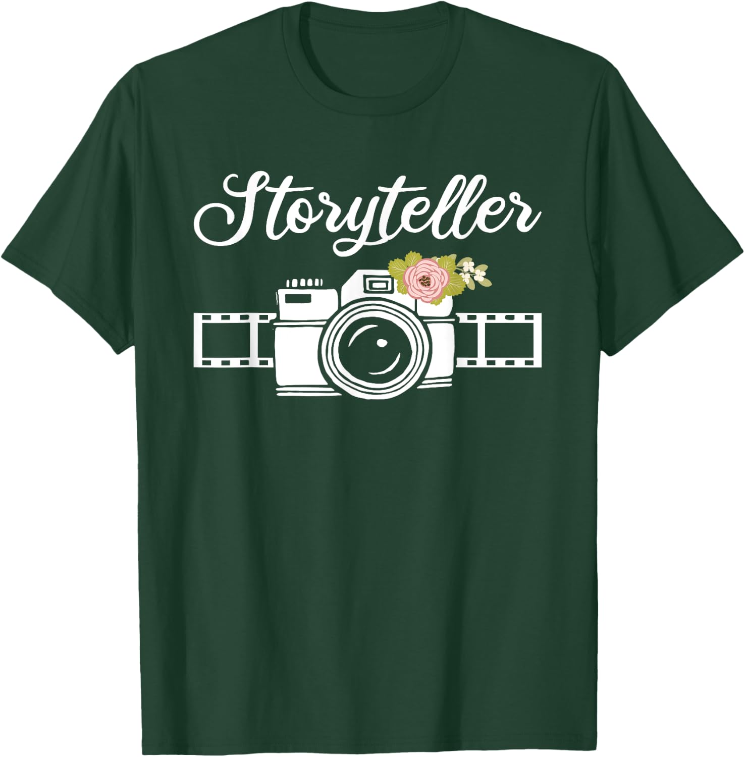 Funny Photography Art Women Photographer Camera Film T-Shirt - T-Shirt | Forest
