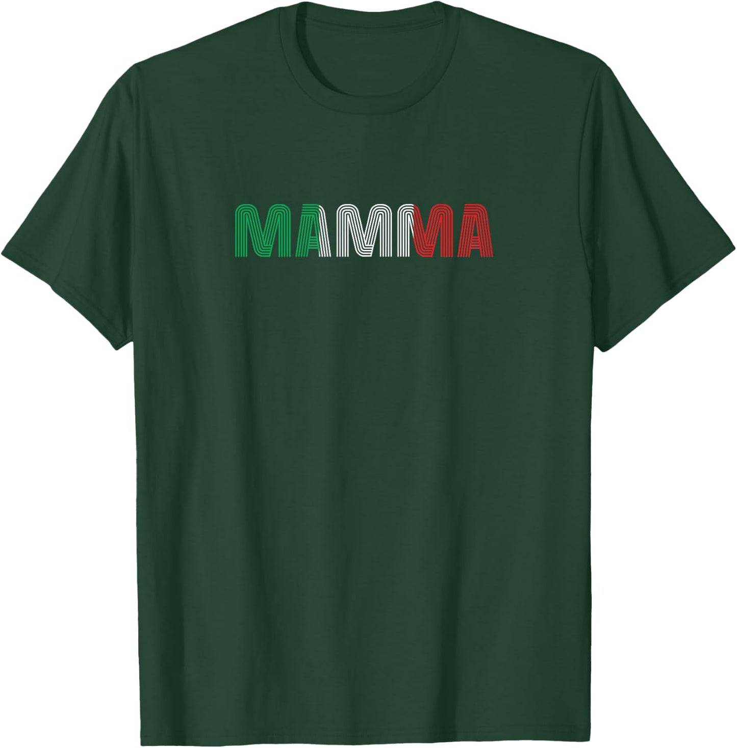 Mom Italian Family Culture Italy Country Mamma T-Shirt - T-Shirt | Forest
