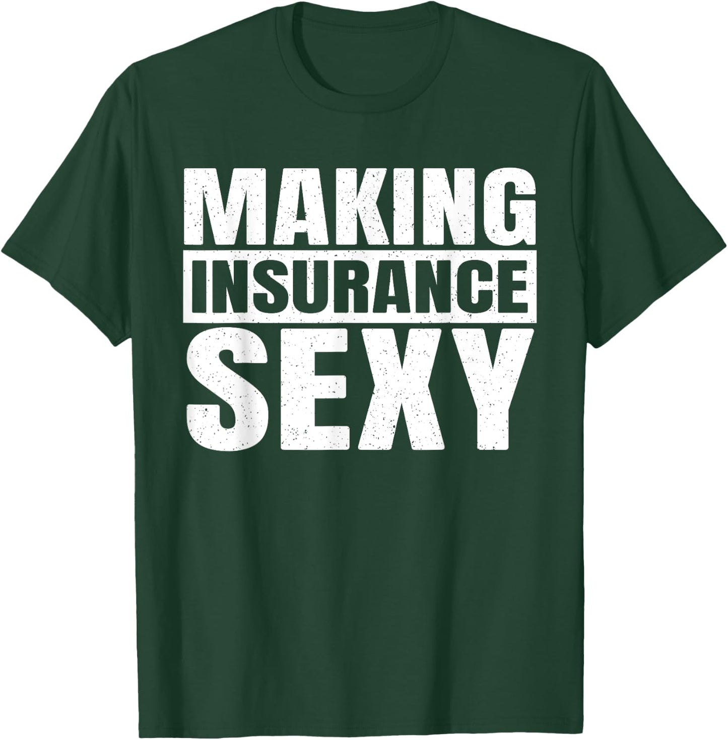 Funny Insurance Agent Art Women Insurance Advisor T-Shirt - T-Shirt | Forest