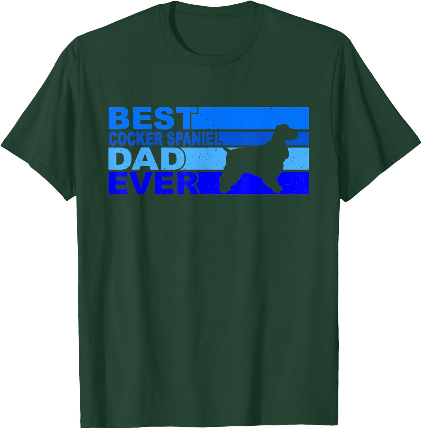 Best Cocker-Spaniel Dad Ever Cocker-Spaniel T-Shirt - T-Shirt | Forest