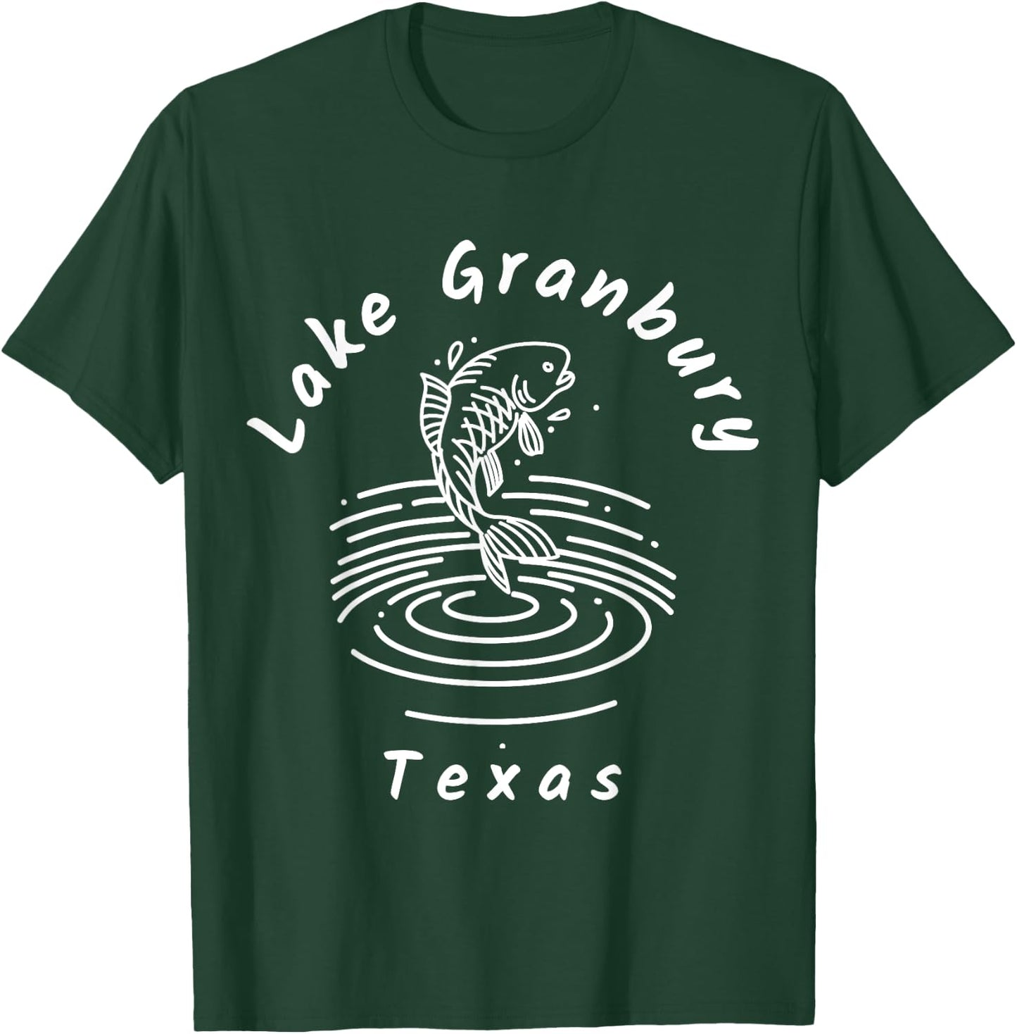 Lake Granbury Texas Souvenir T-Shirt - T-Shirt | Forest