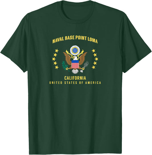 Naval Base Point Loma T-Shirt - T-Shirt | Forest