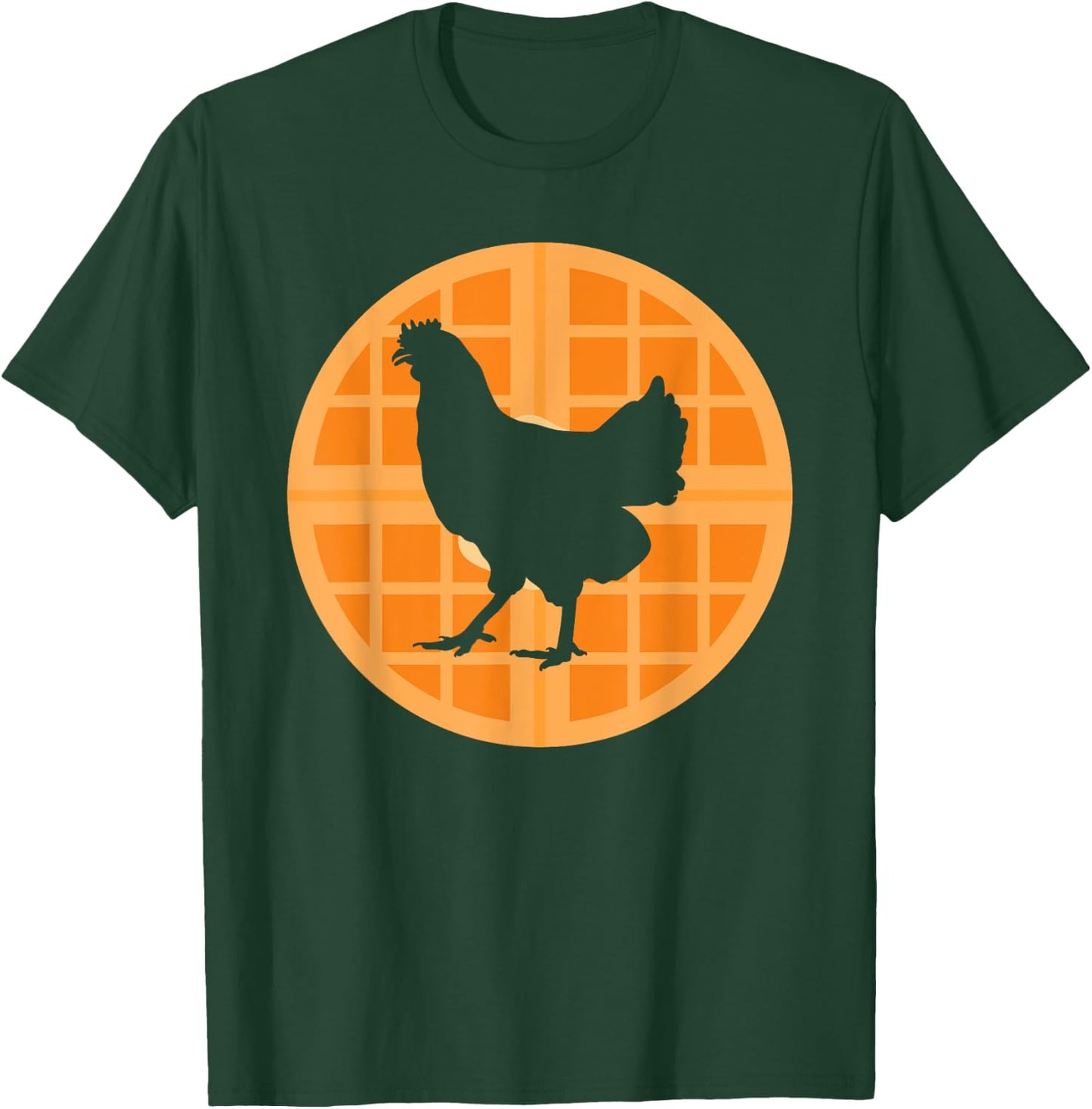 Chicken Waffles Chicken & Waffle Lover T-Shirt - T-Shirt | Forest