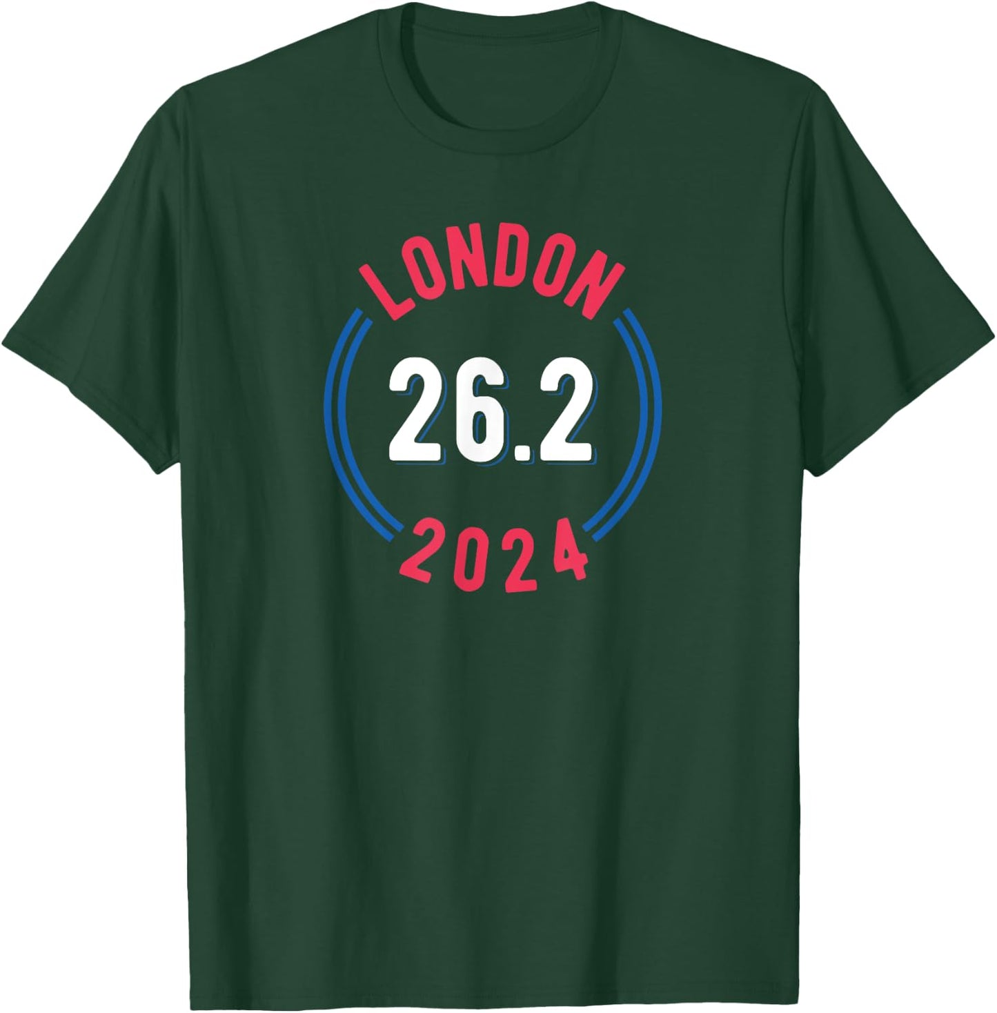 London 2024 Marathon 26.2 T-Shirt - T-Shirt | Forest