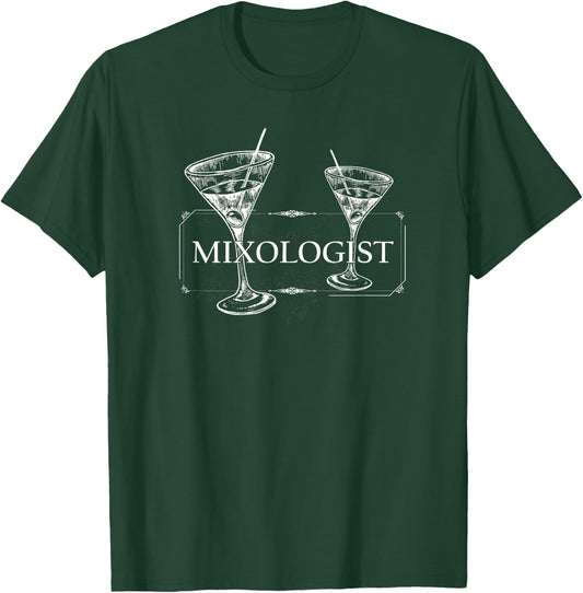 Mixologist | Mixology Cocktail T-Shirt - T-Shirt | Forest