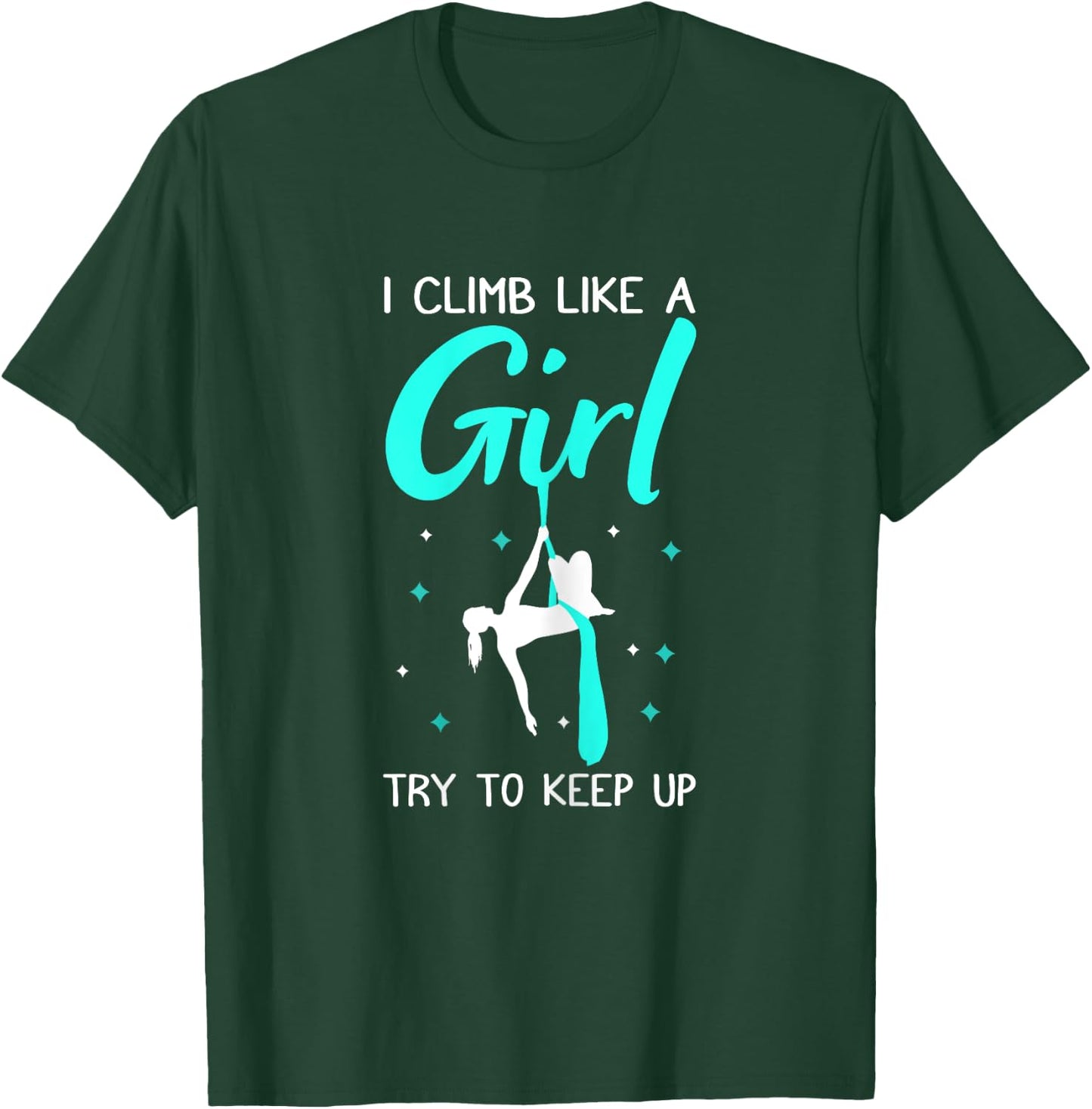 Aerialist Aerial Silk Acrobatics & Aerial Yoga T-Shirt - T-Shirt | Forest
