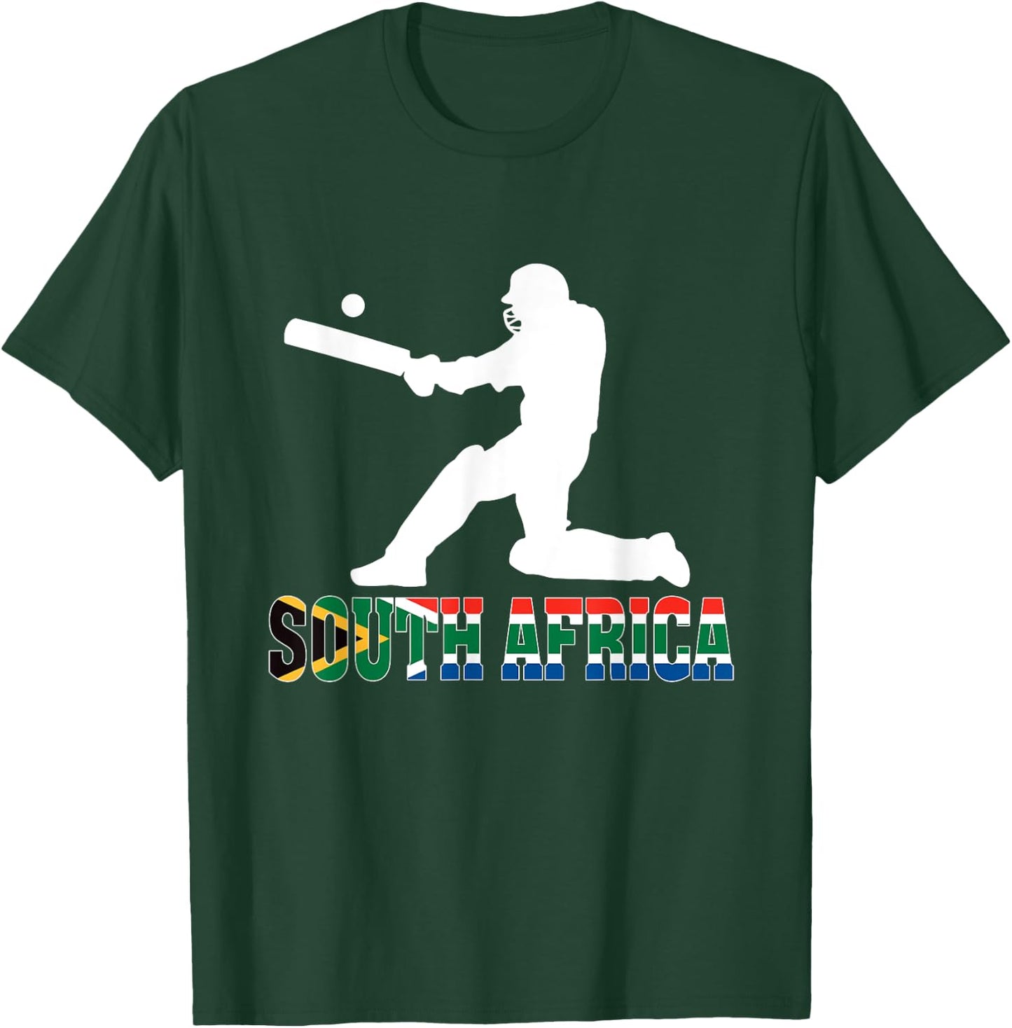 South Africa Cricket Fan Jersey 2025 Afrikaans Cricket T-Shirt - T-Shirt | Forest