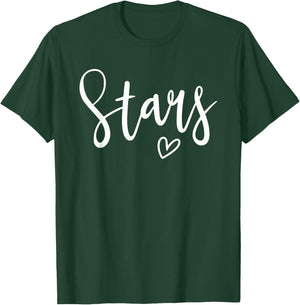 Stars High School Stars Sports Team Women's Stars T-Shirt - T-Shirt | Forest