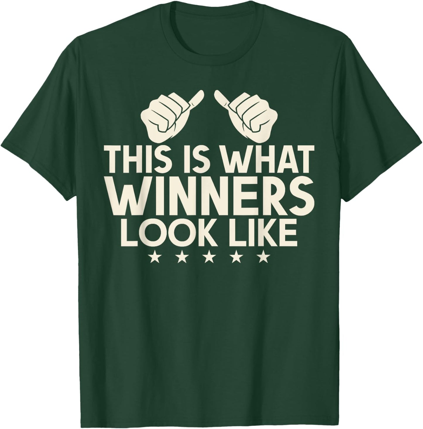 This is what winners look like winning Game Match T-Shirt - T-Shirt | Forest