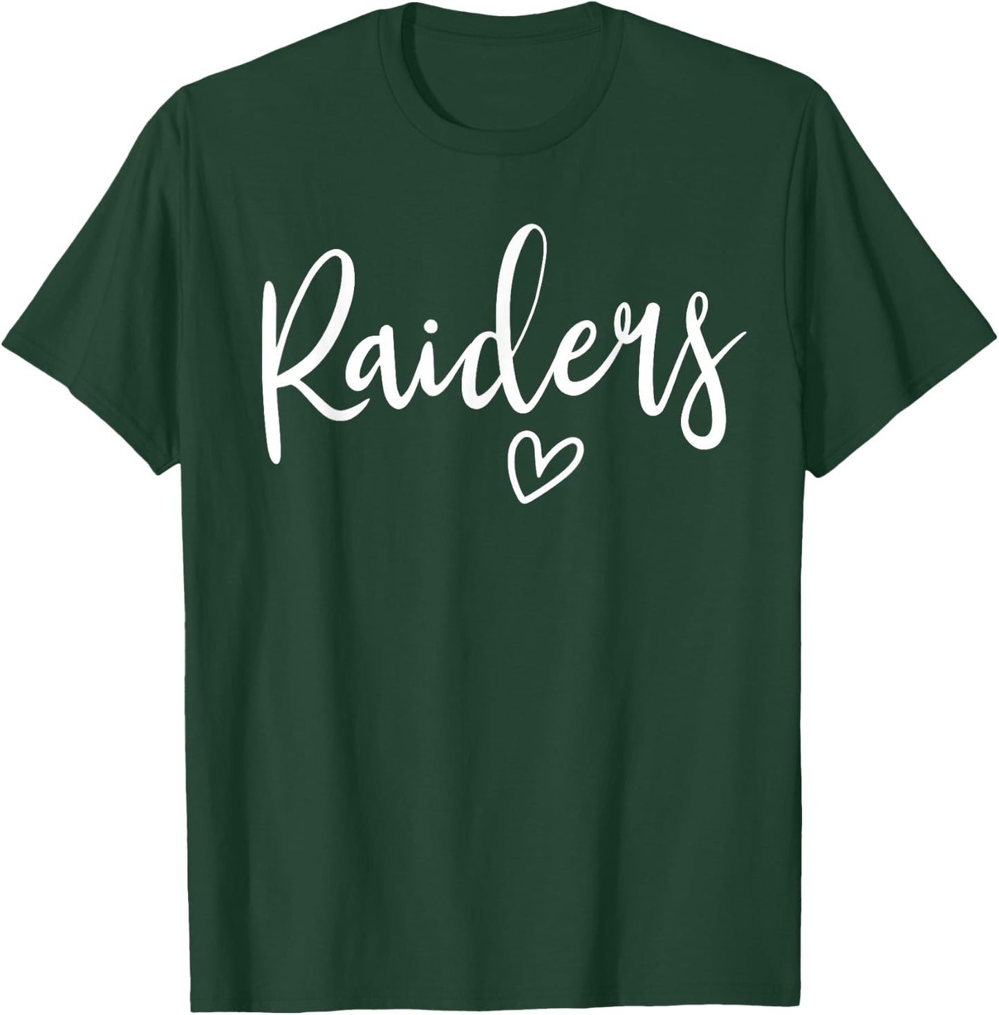 Raiders High School Raiders Sports Team Women's Raiders T-Shirt - T-Shirt | Forest