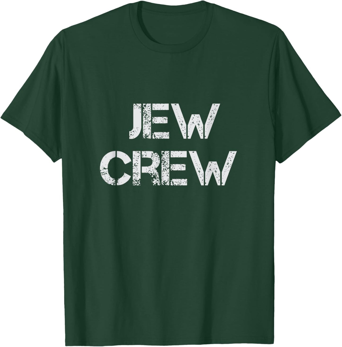 Jew Crew Funny Jewish Summer Camp Counselors Israel Trip Men Women Kids T-Shirt - T-Shirt | Forest