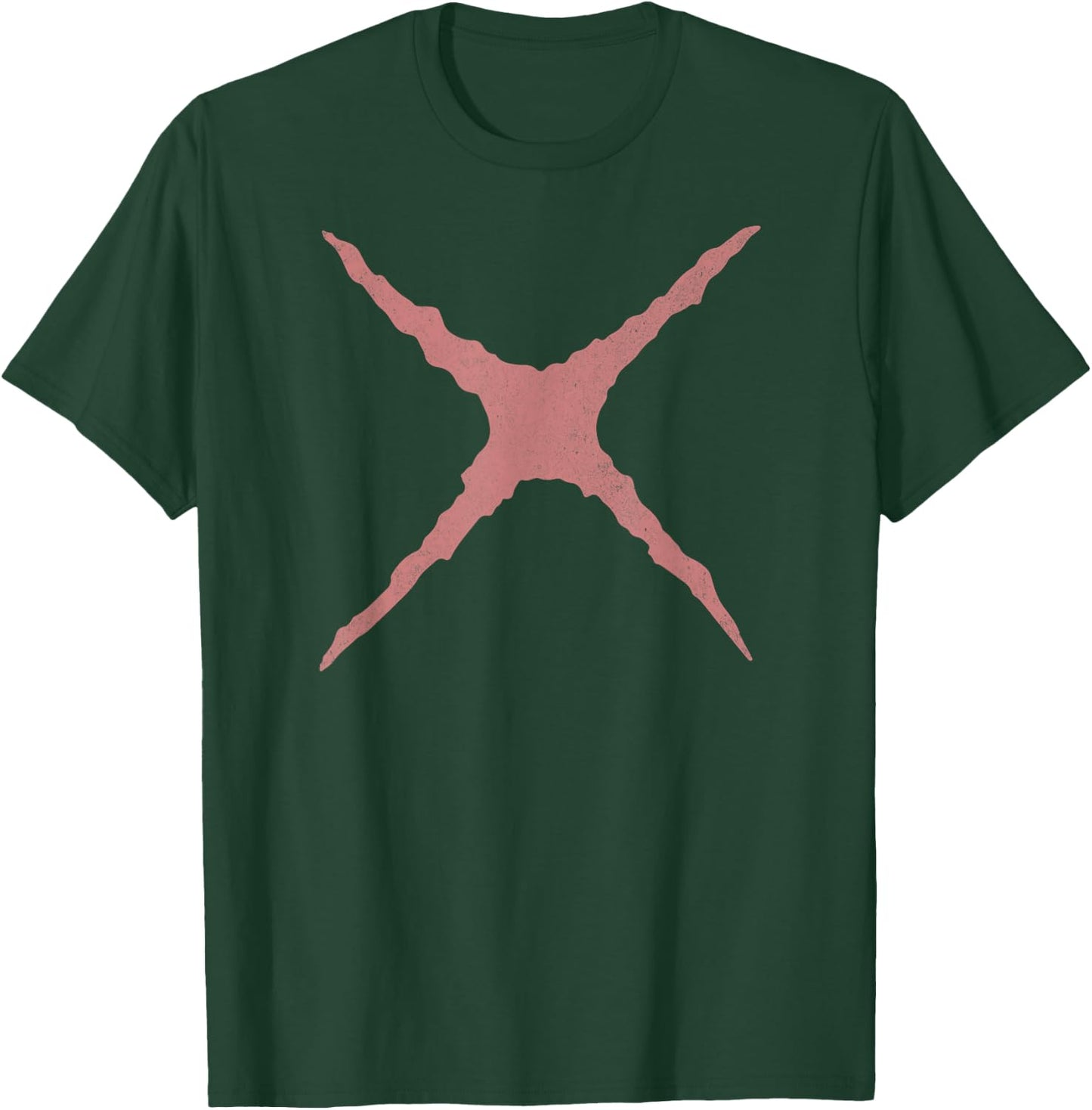 Anime Cosplay Anime Costume Anime Training Scar Anime Gym T-Shirt - T-Shirt | Forest