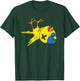 Canary in a Coal Mine Funny Bird & Miner Hard Hat T-Shirt - T-Shirt | Forest
