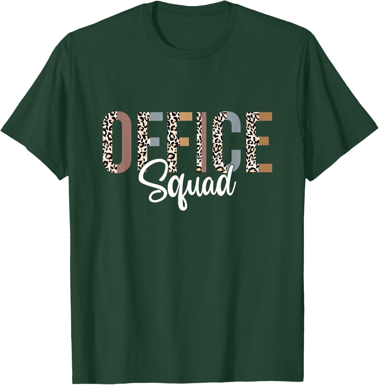 Office Squad Administrative Gifts Assistant School Secretary T-Shirt - T-Shirt | Forest