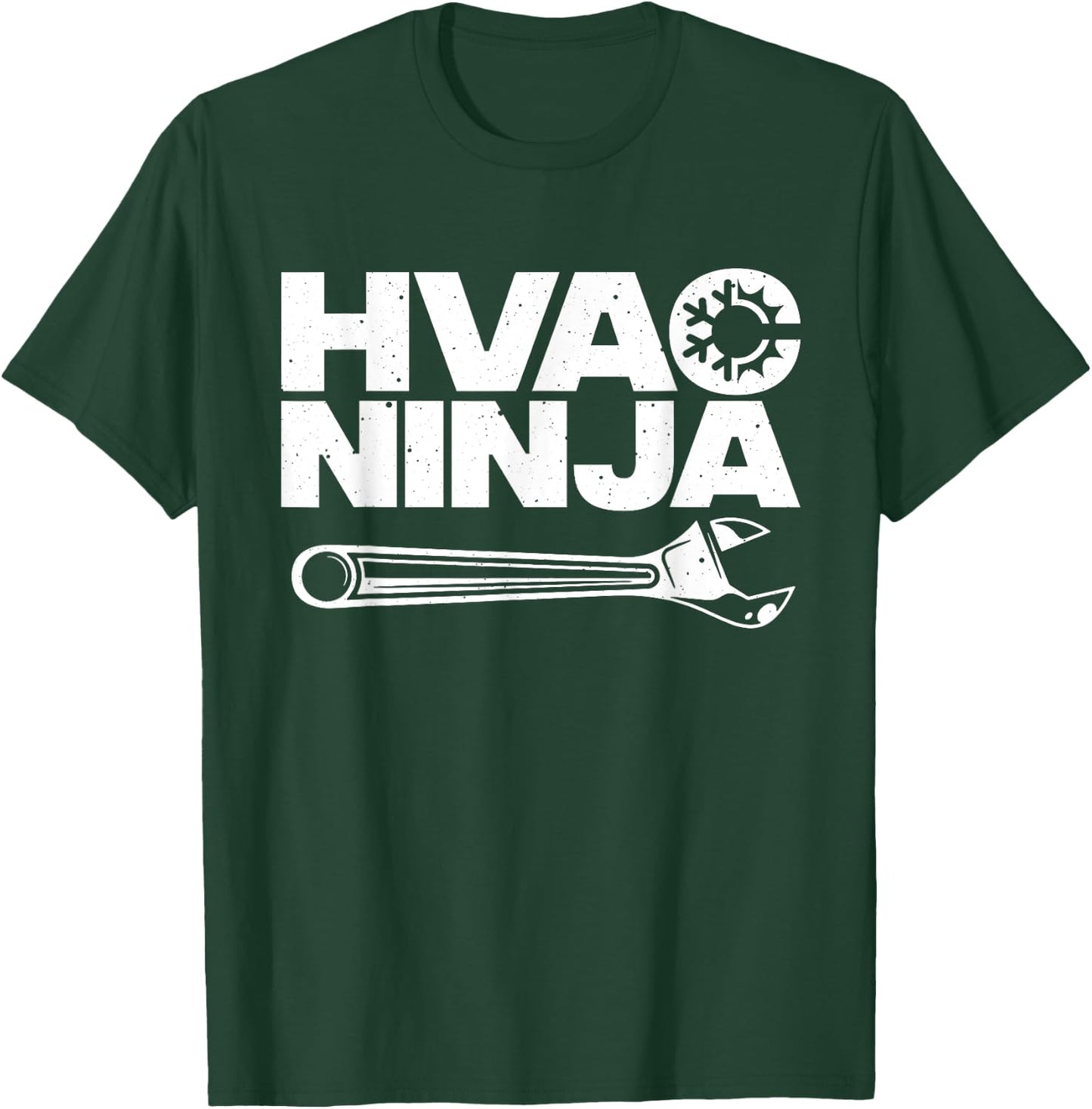 Funny HVAC Art Air Condition Lover HVAC Technician T-Shirt - T-Shirt | Forest
