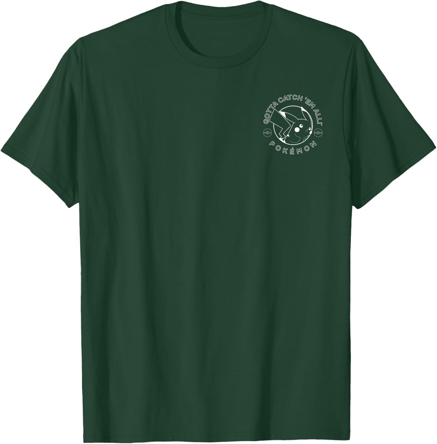 Pokémon Pikachu Catch Em All Pocket T-Shirt - T-Shirt | Forest