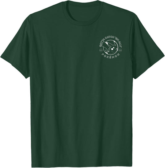 Pokémon Pikachu Catch Em All Pocket T-Shirt - T-Shirt | Forest