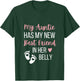 My Auntie Has My New Best Friend In Her Belly Aunt Cousin T-Shirt - T-Shirt | Forest