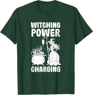 Funny Infusion Therapy Witch Power Halloween Doctor Meme T-Shirt - T-Shirt | Forest