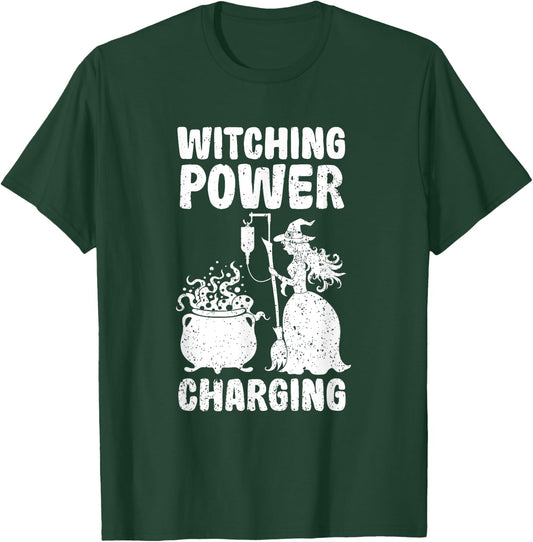 Funny Infusion Therapy Witch Power Halloween Doctor Meme T-Shirt - T-Shirt | Forest