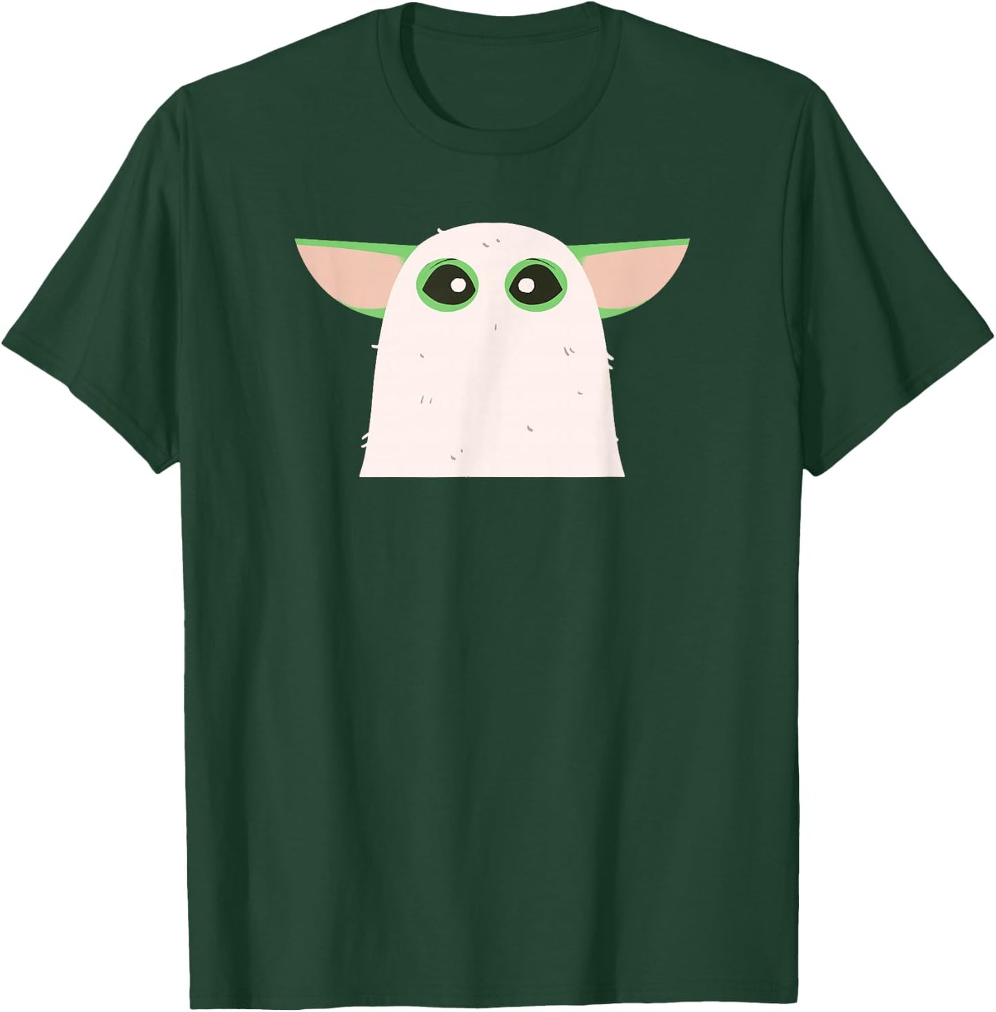 Star Wars The Mandalorian Grogu Halloween Ghost Costume T-Shirt - T-Shirt | Forest