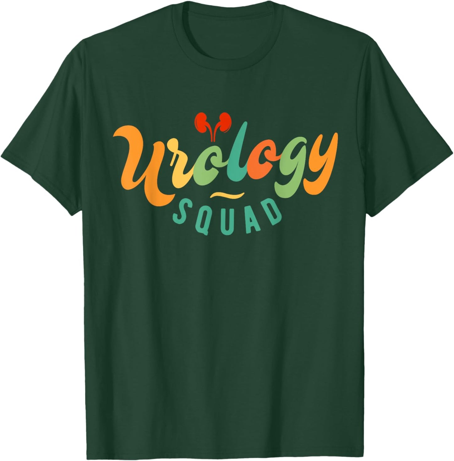 Urology Nurse Apparel - Urology Squad T-Shirt - T-Shirt | Forest